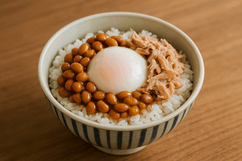 たんぱく質ご飯。安くて簡単で美味しい。