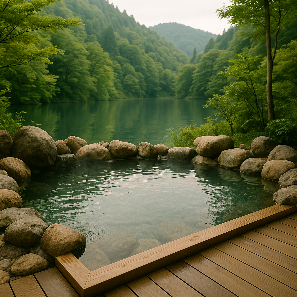 自然の中の温泉、いつか行ってみたい